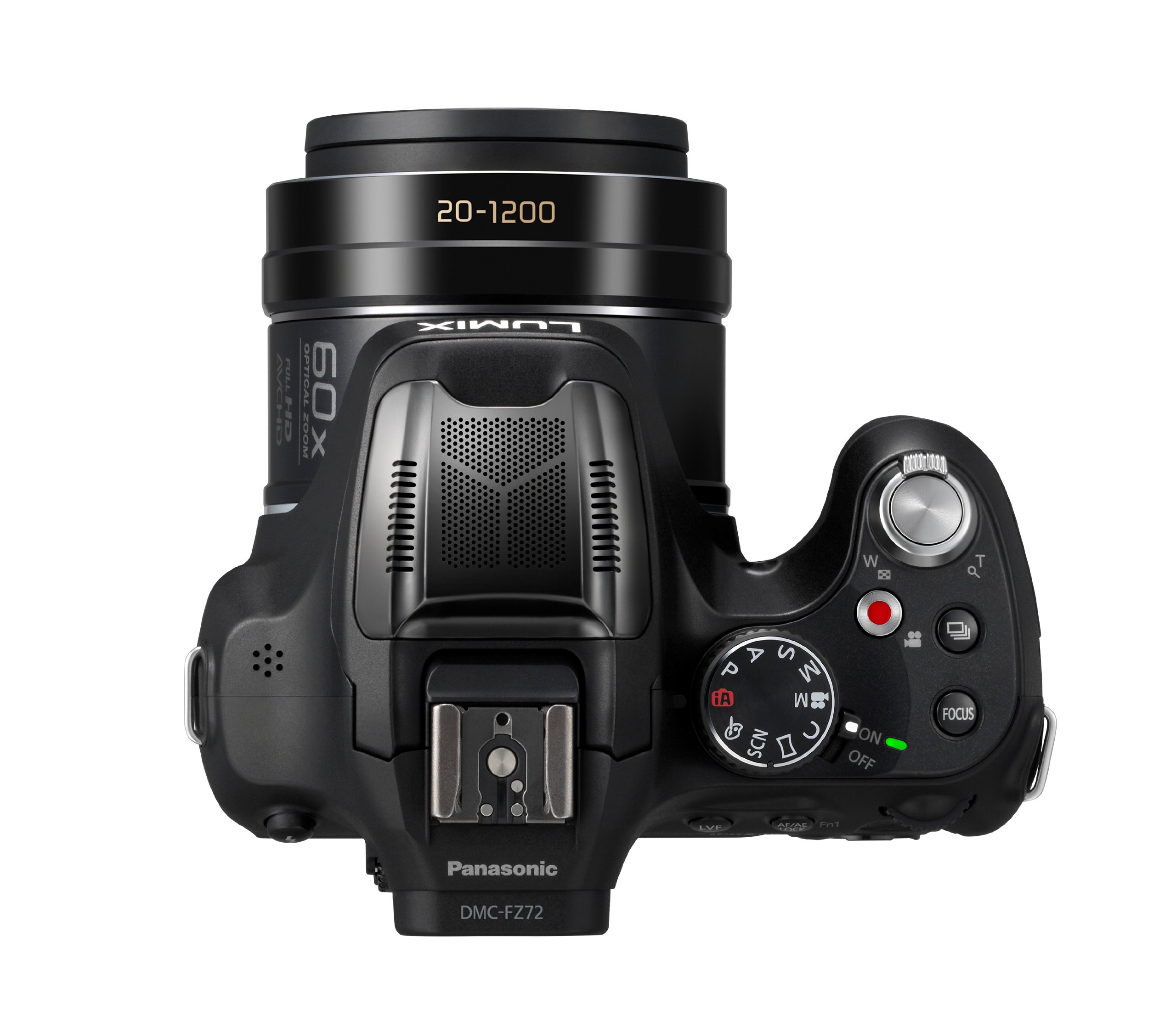 Panasonic DMC-FZ72 Camera Black 16.1MP 60xZoom 3.0LCD FHD 20mm